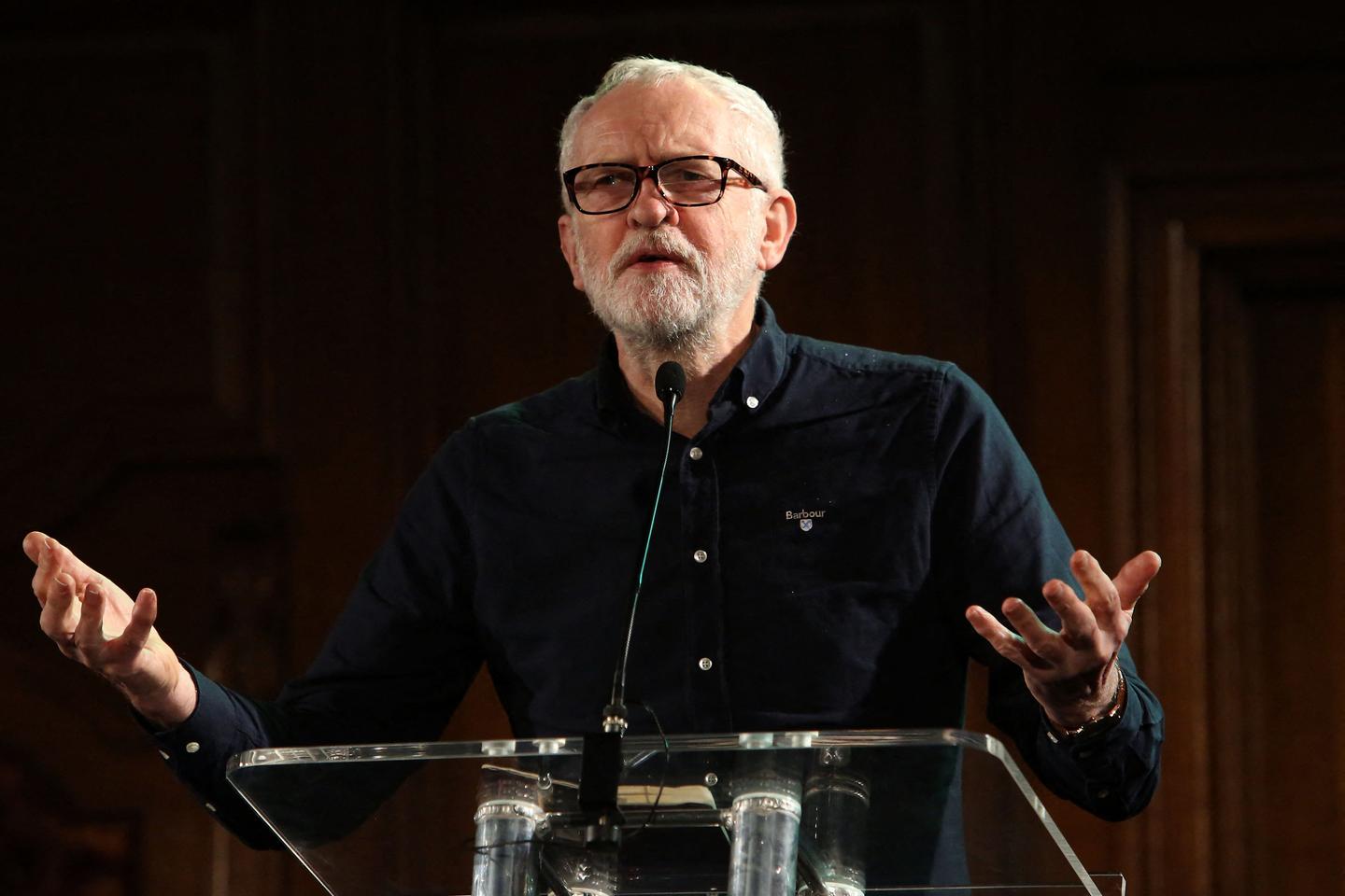 British ex-Labour leader Jeremy Corbyn announces a new political party