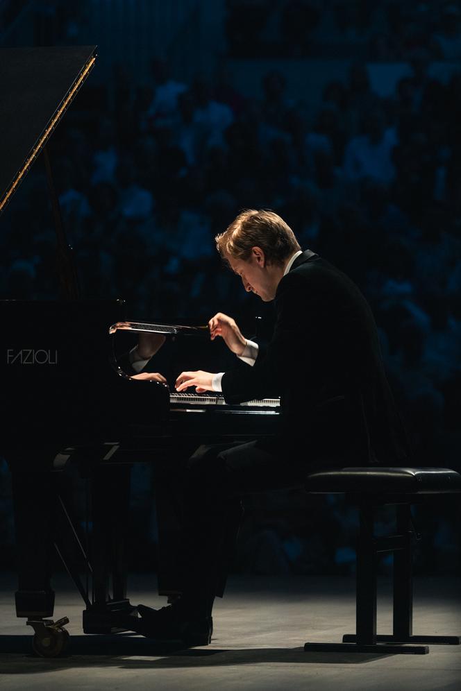 Dmitry Masleev au Festival de La Roque-d’Anthéron (Bouches-du-Rhône), le 24 juillet 2025. 