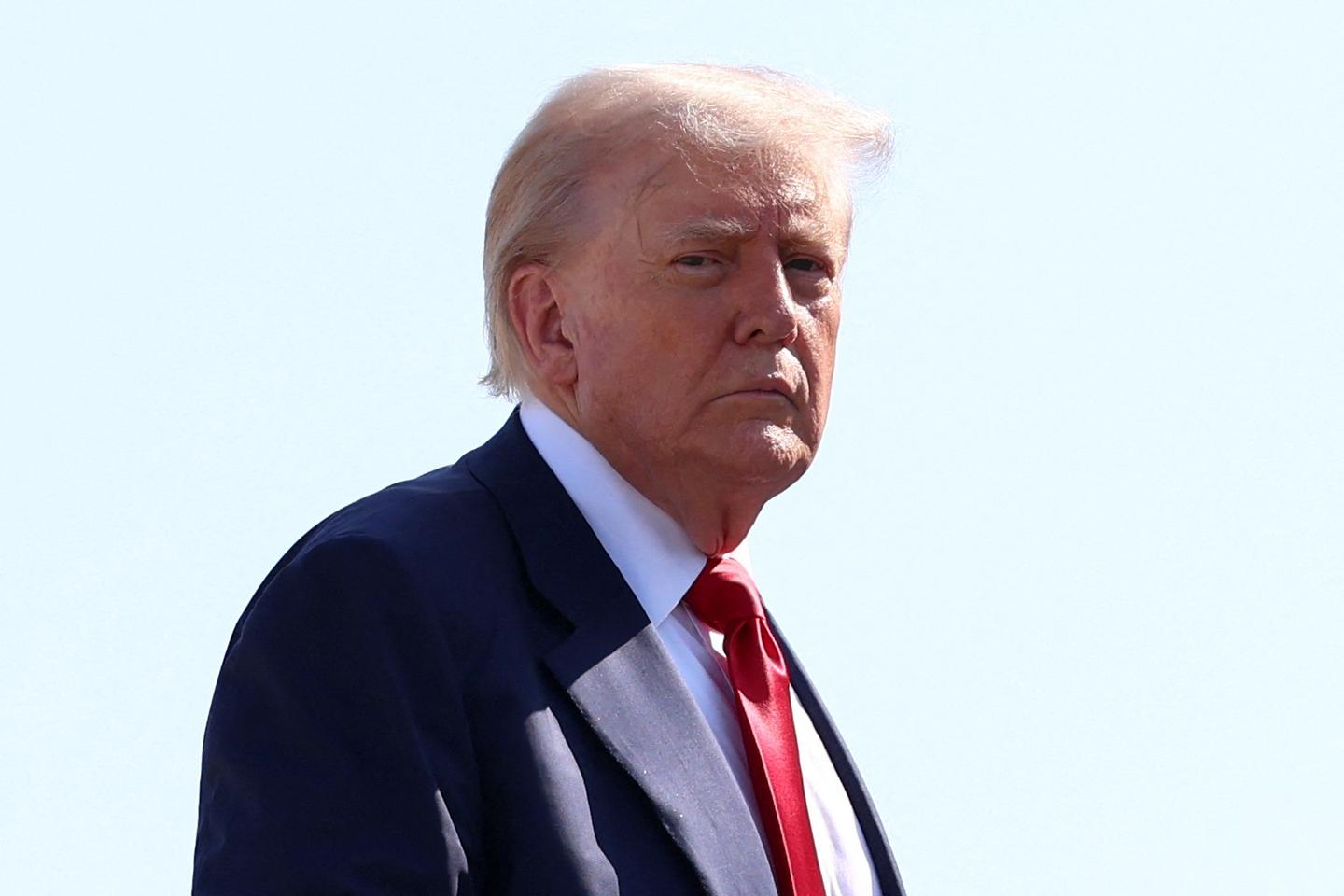 Trump says he was 'never' told his name was in Epstein files