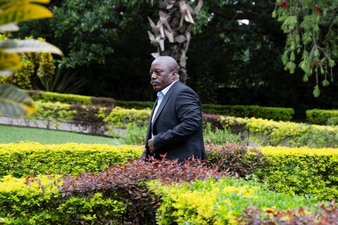 L’ancien président congolais Joseph Kabila, à Goma, dans l’est de la République démocratique du Congo, le 31 mai 2025.