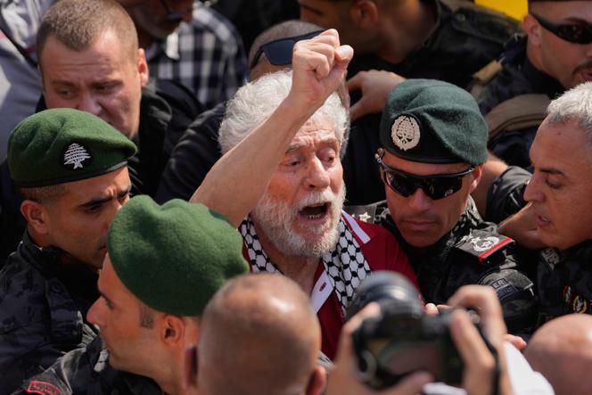 Georges Ibrahim Abdallah arrive à Beyrouth, vendredi 24 juillet 2025.