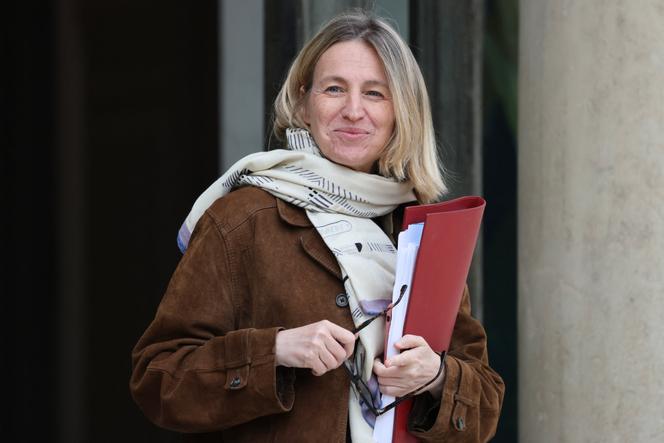 Astrid Panosyan-Bouvet, la ministre chargée du travail, à Paris, le 16 juillet 2025.