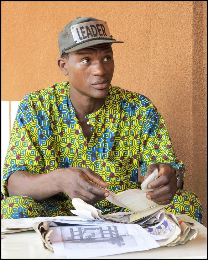 L’artiste béninois Ezekiel Messou (photo non datée).