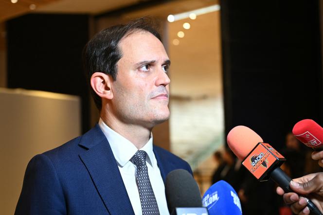 Le président du CRIF, Yonathan Arfi, au Carrousel du Louvre, à Paris, le 3 juillet 2025.