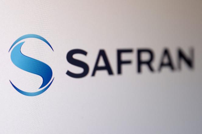 Le logo du groupe Safran (26 juillet 2025).