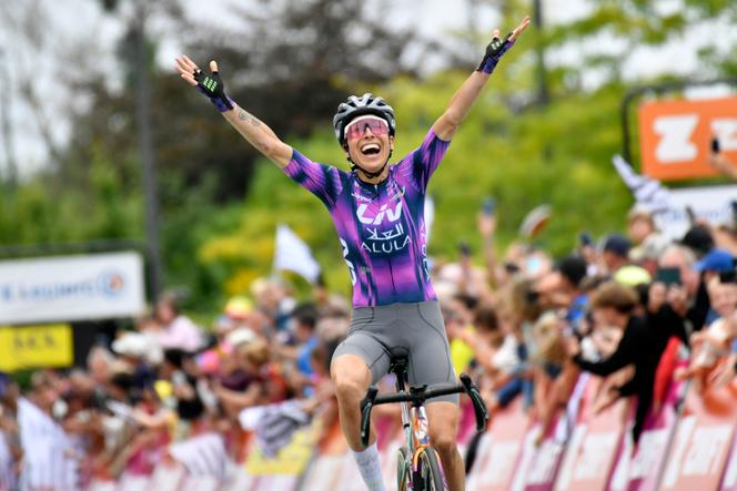 L’Espagnole Mavi Garcia a remporté la deuxième étape du Tour de France, dimanche 27 juillet, à Quimper.