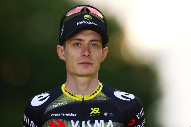 Le Danois Jonas Vingegaard après la 21e et dernière étape du Tour de France, à Paris, le 27 juillet 2025.