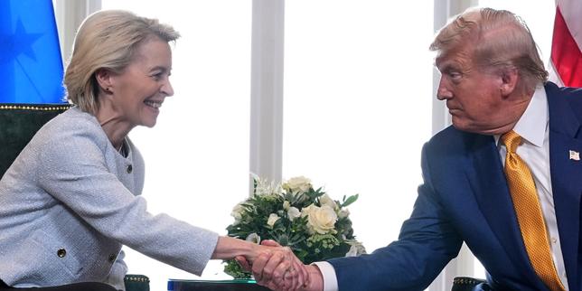 EU chief and Trump strike trade deal in transatlantic standoff