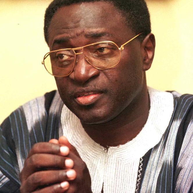 Photo d’archive datée du 5 octobre 1998 d’Hermann Yaméogo.