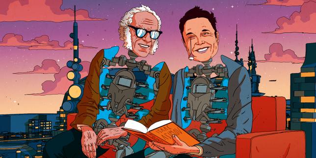 Isaac Asimov, Elon Musk et le remplacement des humains par les robots