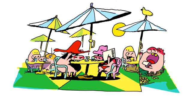 En vacances, on s’était promis de passer inaperçu : « Tu as vu, ils ont aussi du thé matcha ! »