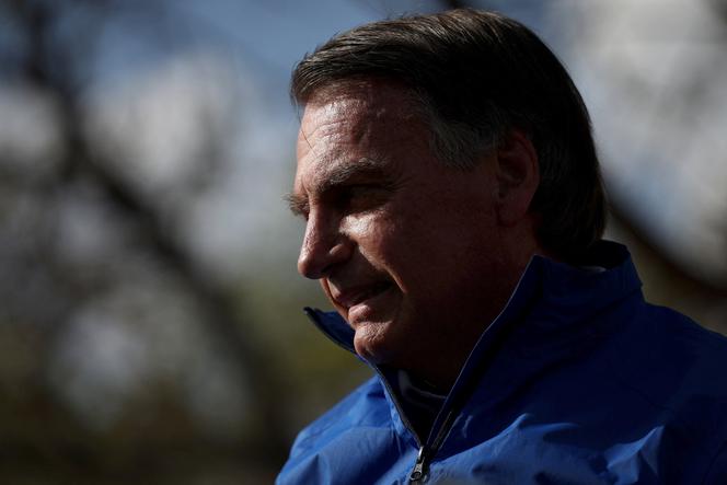 L’ancien président brésilien Jair Bolsonaro, à Brasilia, le 29 juillet 2025.