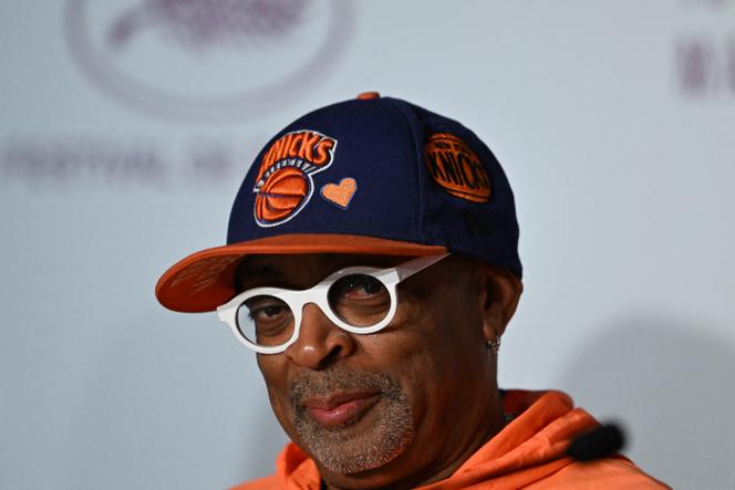 Le réalisateur américain Spike Lee lors du Festival de Cannes, le 20 mai 2025.