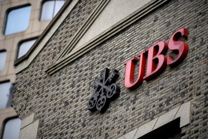 Des locaux d’UBS à Shanghaï, en Chine, le 20 mars 2023.