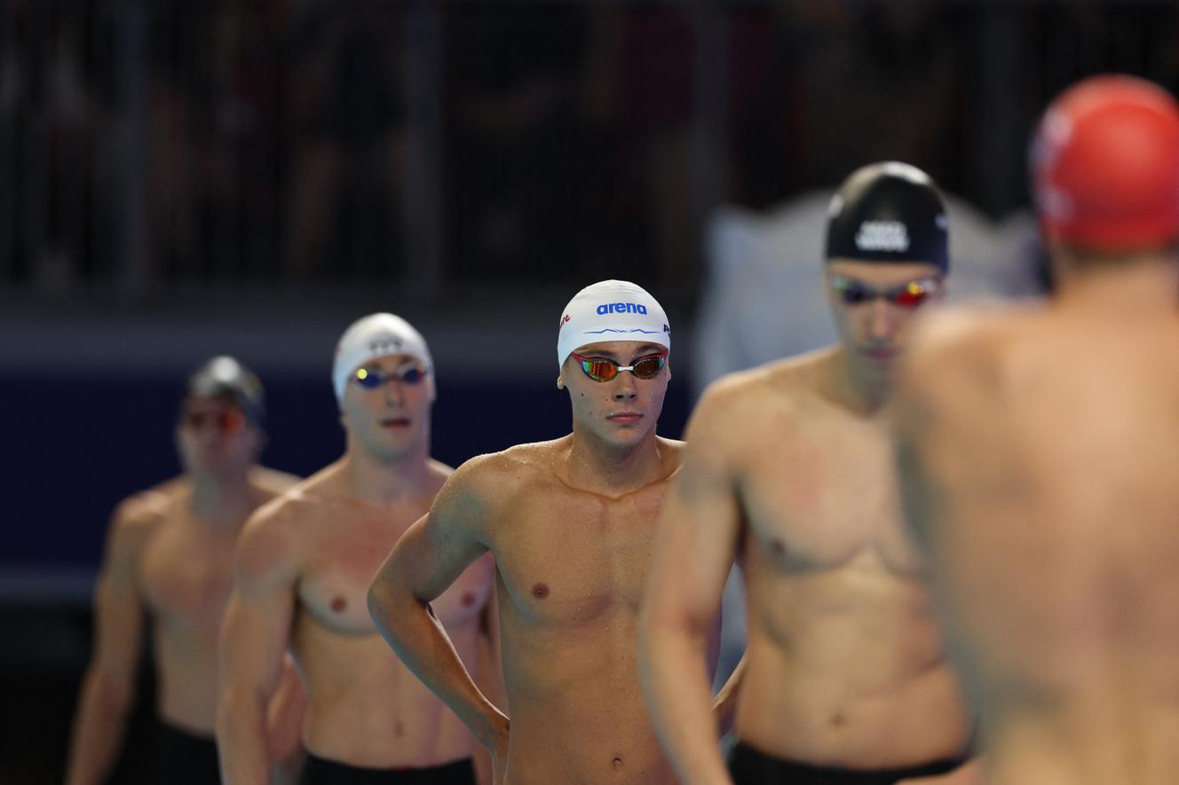 Des champions de natation moins massifs physiquement qu’il y a dix ans : Léon Marchand, David Popovici ou Pan Zhanle