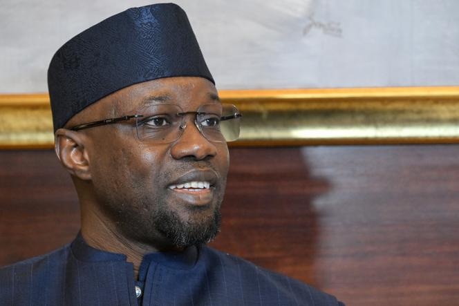 Le premier ministre sénégalais, Ousmane Sonko, à Abidjan, en Côte d’Ivoire, le 30 mai 2025.