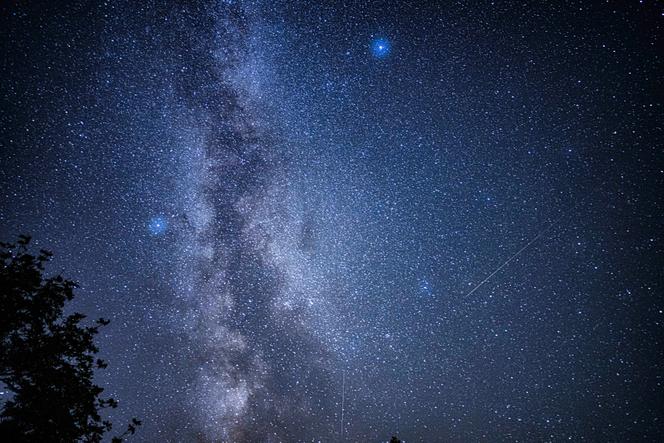 Lors de la « Nuits des étoiles », à Fontainebleau (Seine-et-Marne), le 13 août 2023.