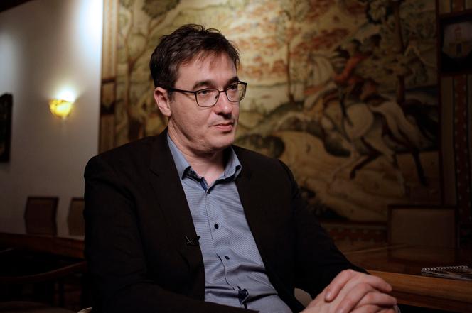 Le maire de Budapest, Gergely Karacsony, à Budapest, le 1ᵉʳ avril 2025.