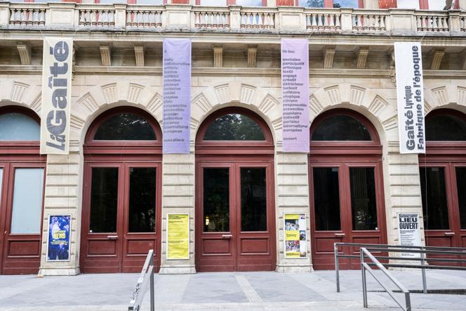 L’entrée de la Gaîté-Lyrique, à Paris, le 30 juillet 2025.