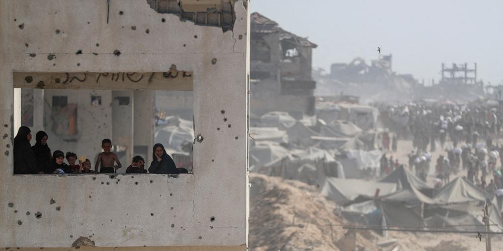 A Beit Lahya, dans le nord de la bande de Gaza, le 2 août 2025. - MAHMOUD ISSA / REUTERS