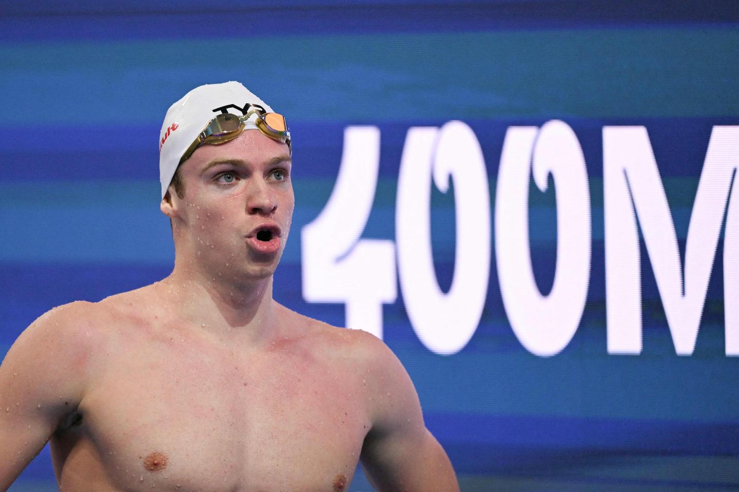Léon Marchand de retour dans le « petit bain » pour son premier rendez-vous important de la saison