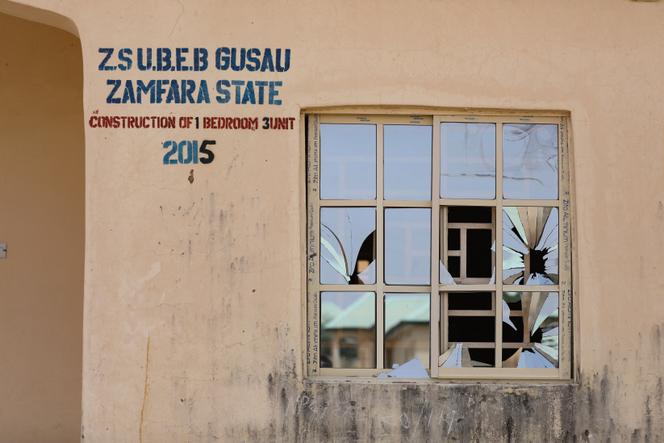 L’internat d’un collège pour filles, à Jangebe, dans l’Etat nigérian de Zamfara, en février 2021.