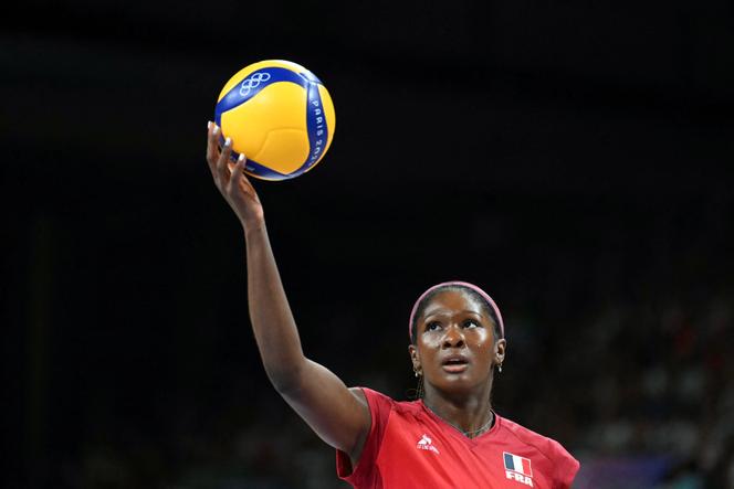 Iman Ndiaye lors d’un match à Paris, le 4 août 2024.