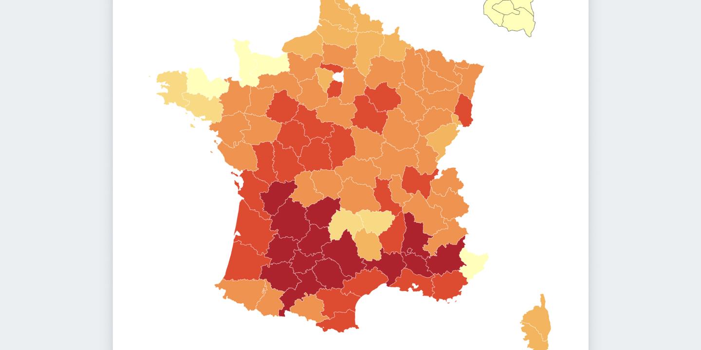 Canicule : quel est le seuil d'alerte de votre département ?
