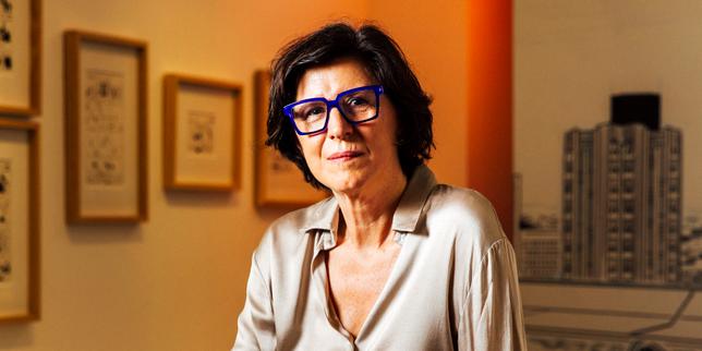 Rina Zavagli-Mattotti, galeriste spécialisée en BD : « Il n’y avait pas de livre à la maison »