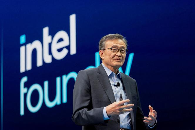 Le PDG d’Intel, Lip-Bu Tan, lors de la conférence annuelle de sa compagnie à San Jose (Californie), le 29 avril 2025.