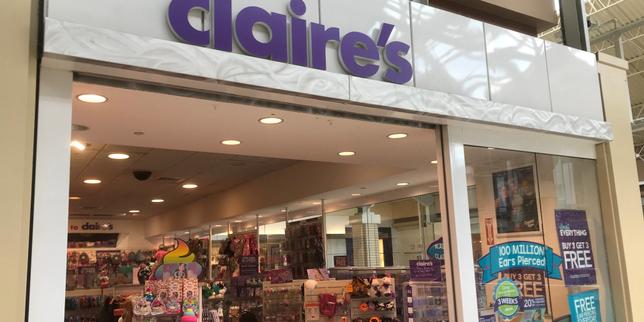 Claire’s, enseigne de bijoux fantaisie, se déclare en faillite aux Etats-Unis