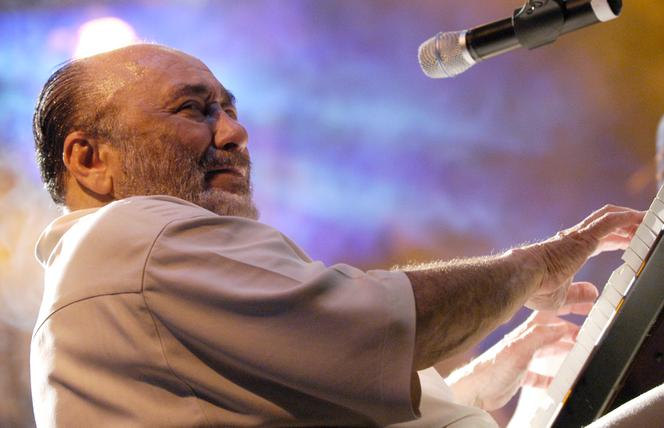 Eddie Palmieri lors d’un concert à Porto Rico le 7 avril 2005.