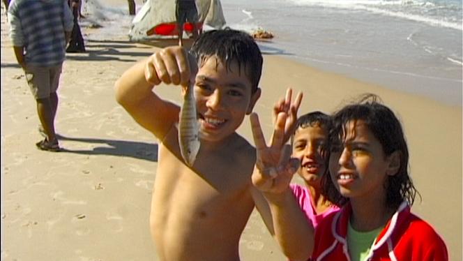 Image extraite du documentaire « With Hasan in Gaza », du cinéaste palestinien Kamal Aljafari.