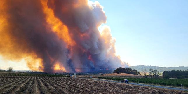 En divulge, incendie dans l’Aude : l’incendie qui a parcouru 17 000 hectares est désormais fixé, annonce le préfet thumbnail