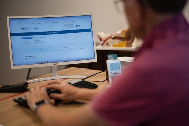 Dans le cabinet d’un médecin, à Quimper, le 1ᵉʳ juillet 2025.