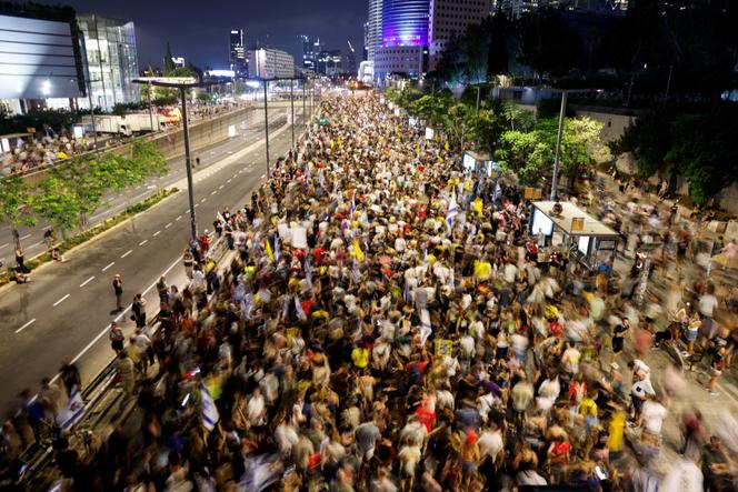 A Tel Aviv, le 9 août 2025.