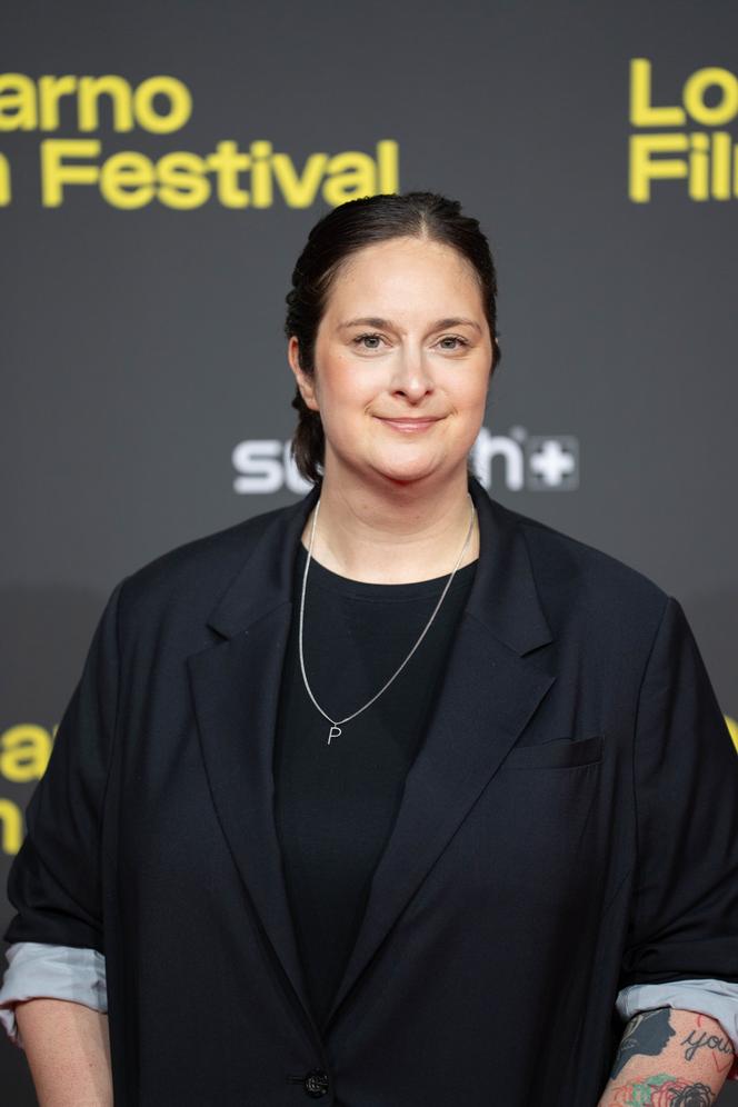 Julie Pacino, réalisatrice de « I Live Here Now », au Festival international du film de Locarno (Suisse), le 10 août 2025. 
