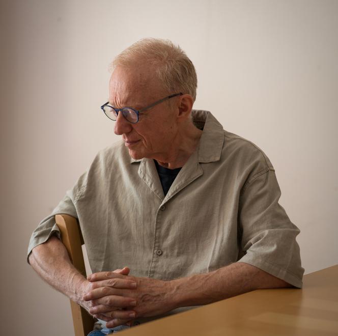 L’écrivain israélien David Grossman, à Mevasseret Zion (Israël), le 9 août 2025.