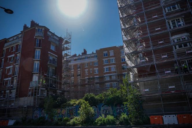 Un immeuble parisien, le 12 août 2025.