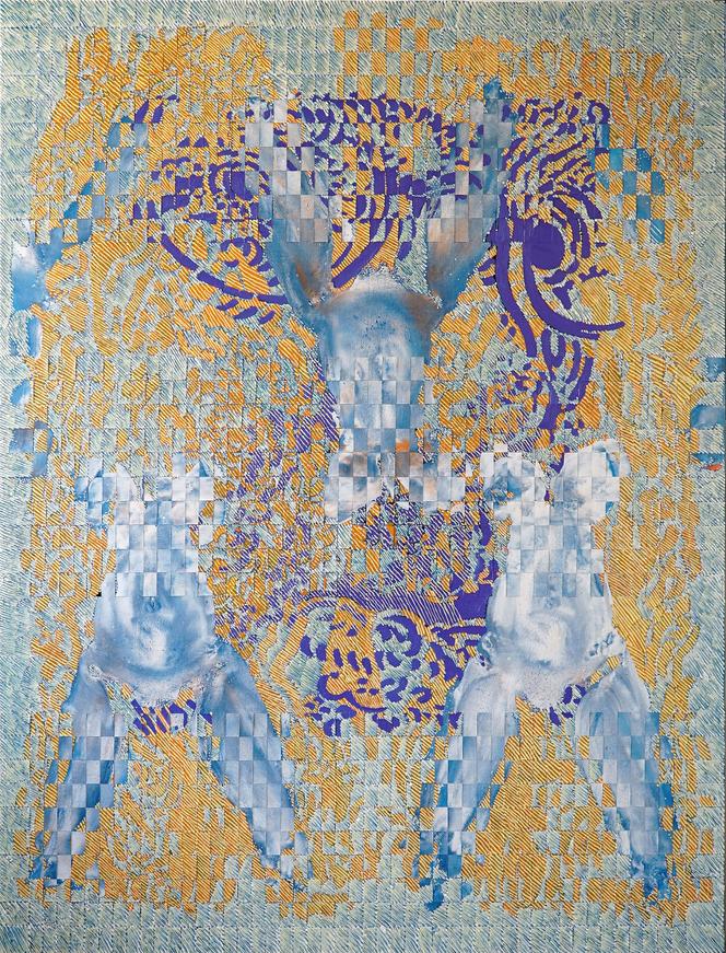 « Recorda VII » (2023-2024), de François Rouan.