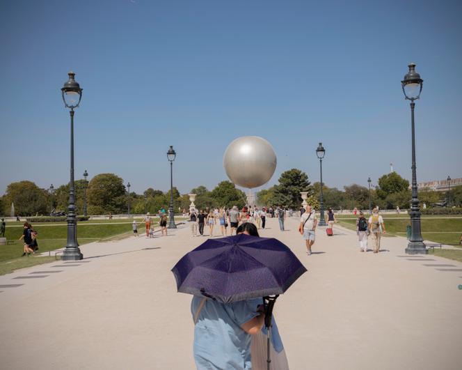 Journée de canicule, à Paris, le 12 août 2025.