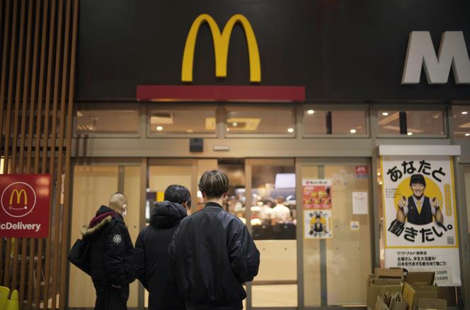 Un McDonald’s au Japon en mars 2024. 
