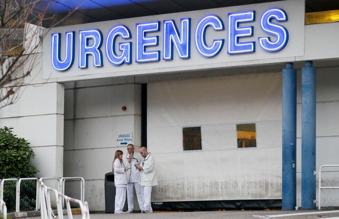 Le service d’urgence de l’hôpital CHU Nord à Grenoble, dans les Alpes françaises, le 29 décembre 2013.