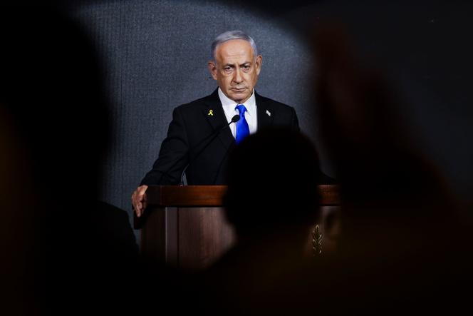 Le premier ministre israélien, Benjamin Nétanyahou, à Jérusalem (Israël) le 13 août 2025.