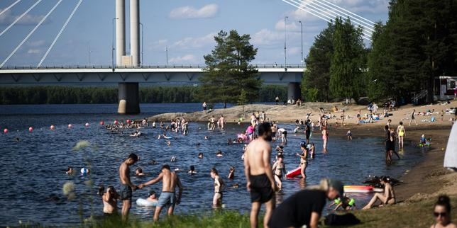 La région nordique a subi en juillet une vague de chaleur inédite en raison du changement climatique, selon une étude internationale