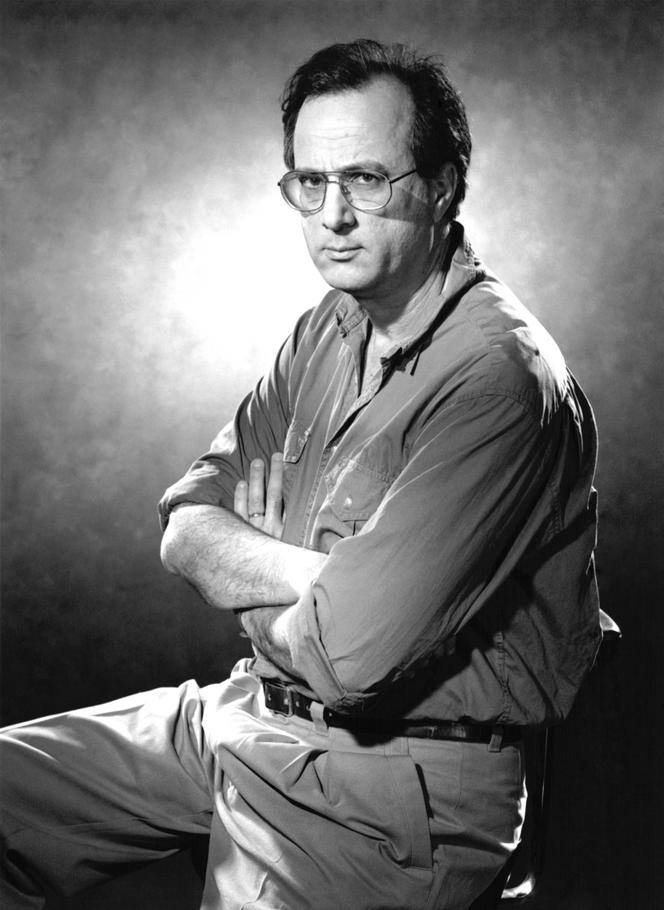 Le dessinateur de bandes dessinées Edouard Karali, dit « Edika », en 1992.