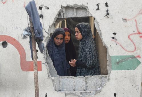 Après l’attaque israélienne de la veille, à Gaza, le 16 août 2025.