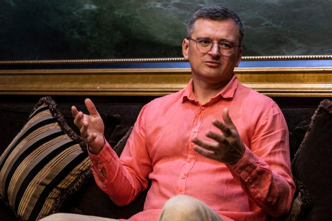 Dmytro Kuleba, ancien ministre des affaires étrangères ukrainien, à Kiev, le 16 août 2025.