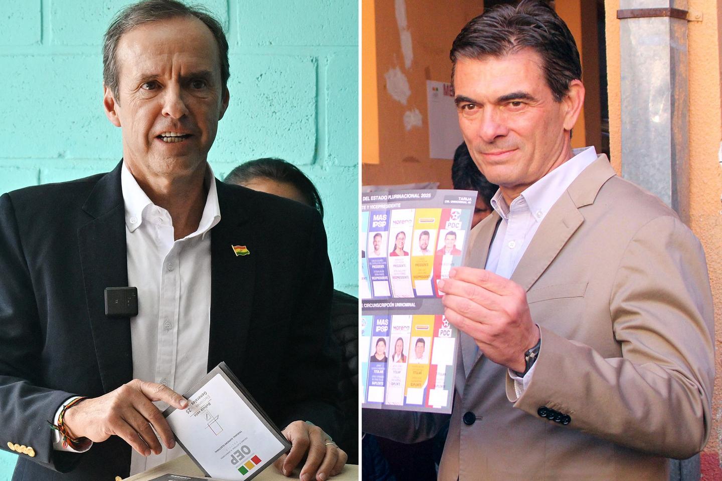 Bolivia's presidential vote headed for first-ever runoff between centrist, right-wing candidates
