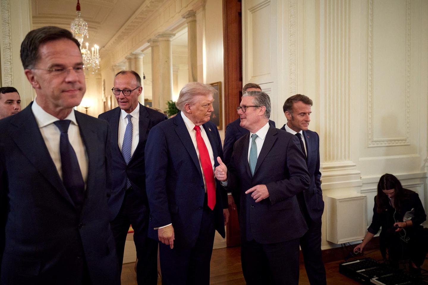 NATO: Europe is caught in Trump's 'protection racket'